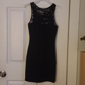 Little Black Dress w/ Lace Top